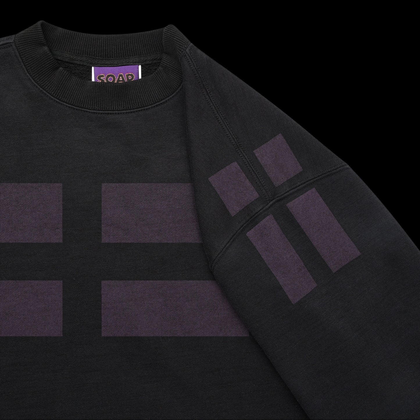 SOAP08 Triad Flag Crewneck