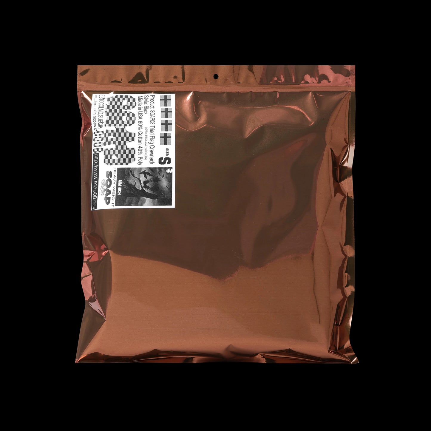 SOAP08 Triad Flag Crewneck